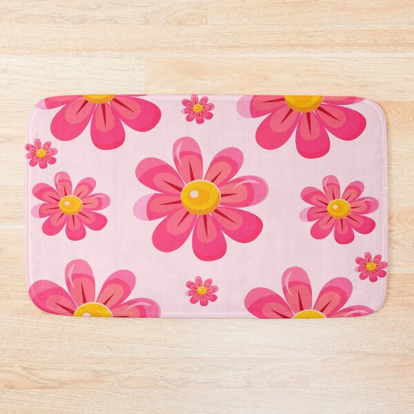 Item preview, pink flowers on a pink background designed and sold by Zhanna Lenivaya.