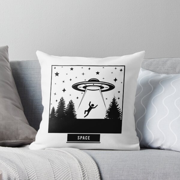 Item preview, Space - Anywhere But Here - Man Drawn Into Ufo designed and sold by bsrishika.