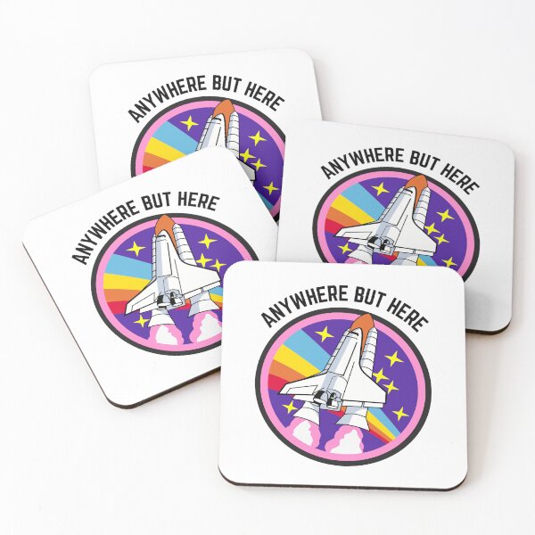 Item preview, Anywhere But Here - Space Rocket  designed and sold by bsrishika.