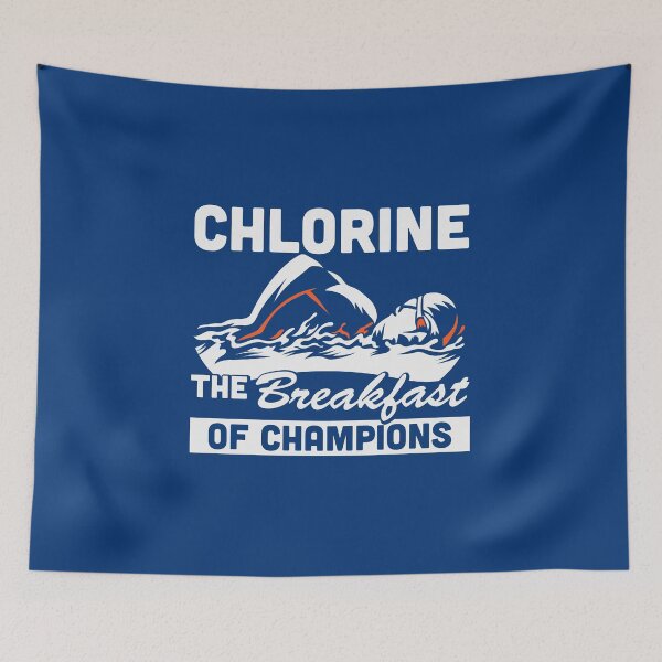 Item preview, Chlorine – The Breakfast of Champions designed and sold by Lonesome-Fox.
