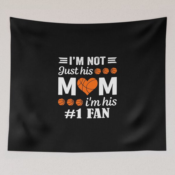Item preview, Basketball Fan Mom Quote T-Shirt Essential T-Shirt designed and sold by vergiekaerin.