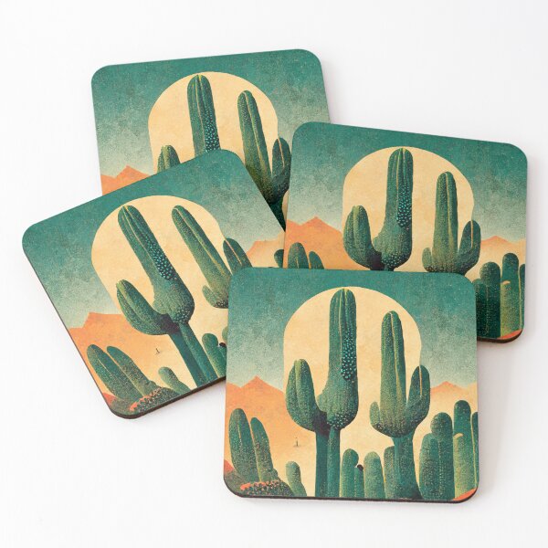 Item preview, Cactus Retro designed and sold by Retro Travel Design.