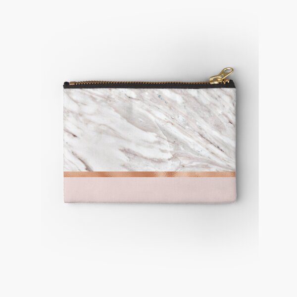 Item preview, Calacatta marble on rose gold blush designed and sold by marbleco.