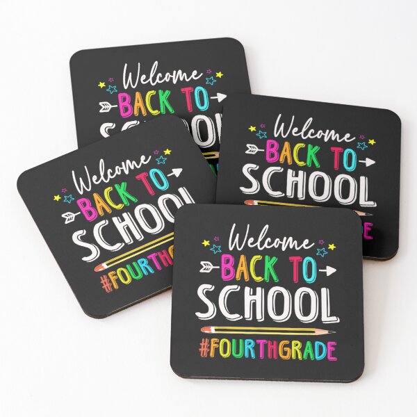 Item preview, welcome back to school fourth grade designed and sold by SCayson.