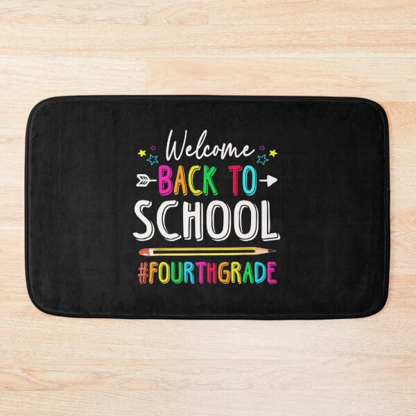 Item preview, welcome back to school fourth grade designed and sold by SCayson.