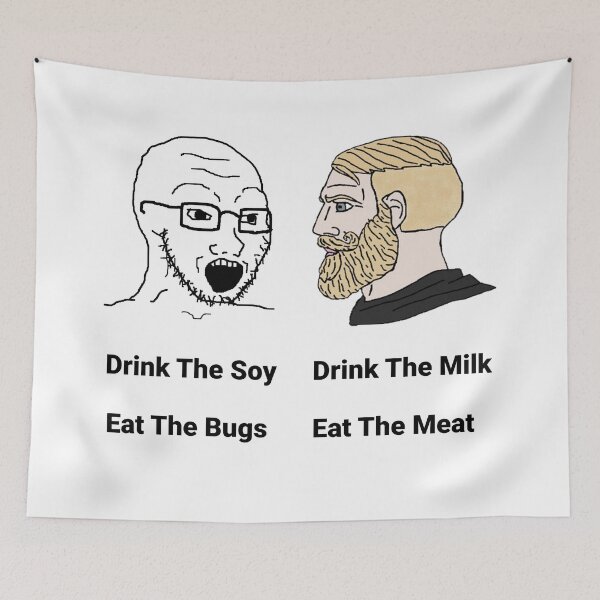 Item preview, Soy Boy vs Chad designed and sold by AndreMonthy.