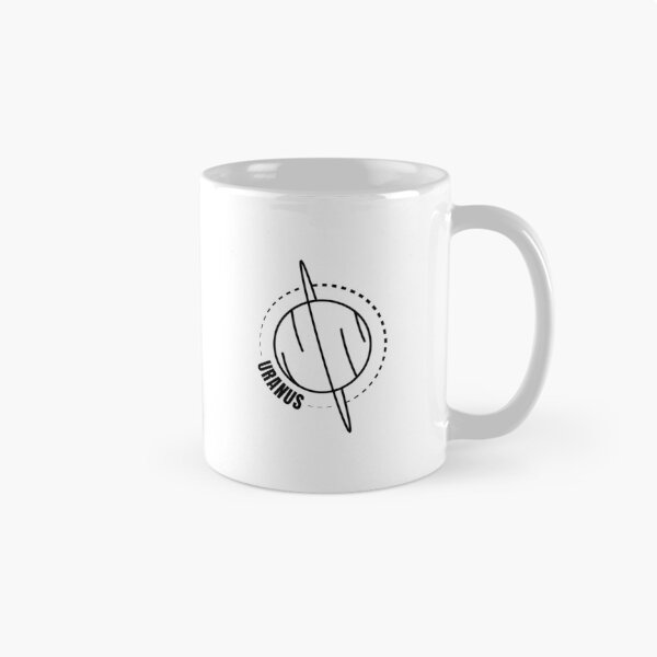 Item preview, Planet Uranus (BLACK DESIGN) designed and sold by EleannaInSpace.