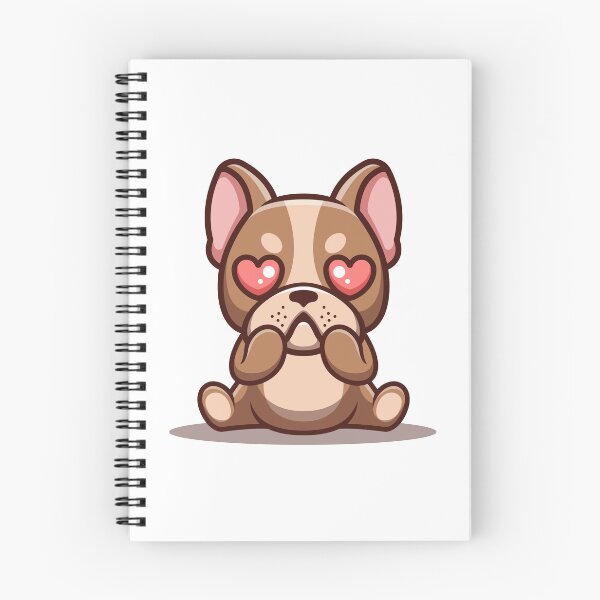 Item preview, French Bulldog Sitting Shocked Cute Cartoon designed and sold by GumregaStudio.