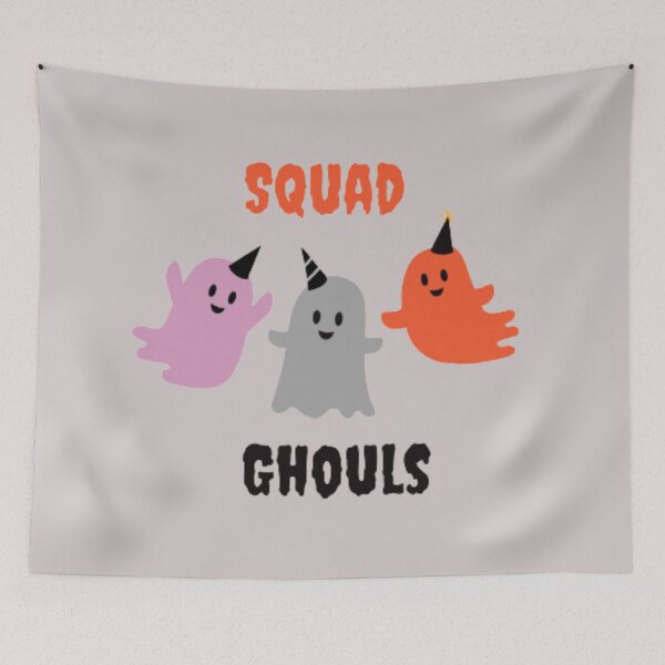 Item preview, Squad Ghoul's Funny Halloween ghost joke designed and sold by Tarun Bisht.