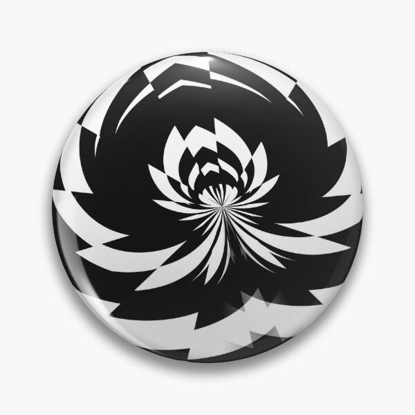 Item preview, Black & White Water Lily designed and sold by TinaJostDesigns.