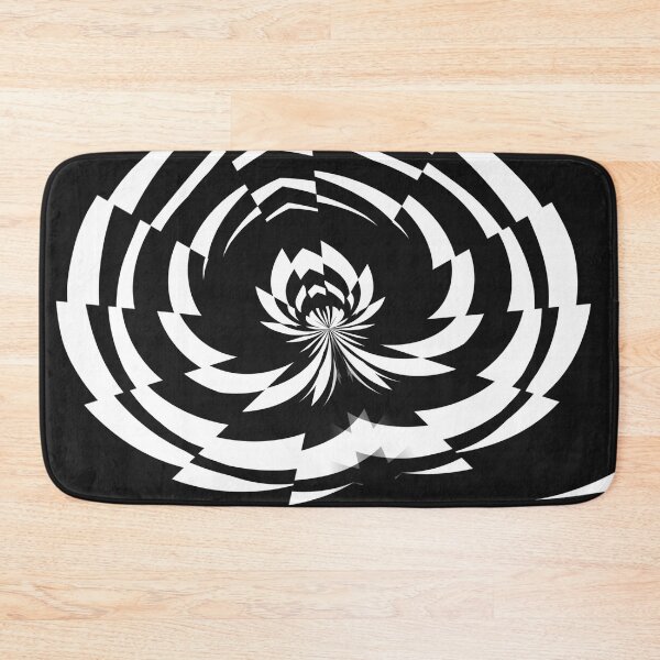 Item preview, Black & White Water Lily designed and sold by TinaJostDesigns.