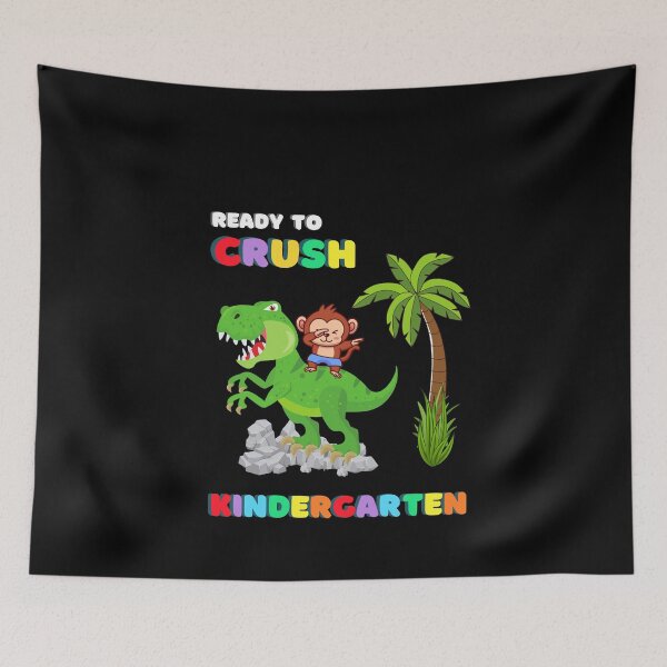 Item preview, Ready to Crush Kindergarten | Ready to Crush First day of School | Ready to Explore Kindergarten | Ready for Kindergarten |  designed and sold by Saffire6.