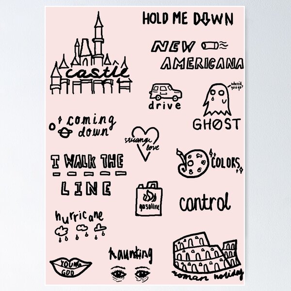 Item preview, halsey doodles designed and sold by disconnectd.