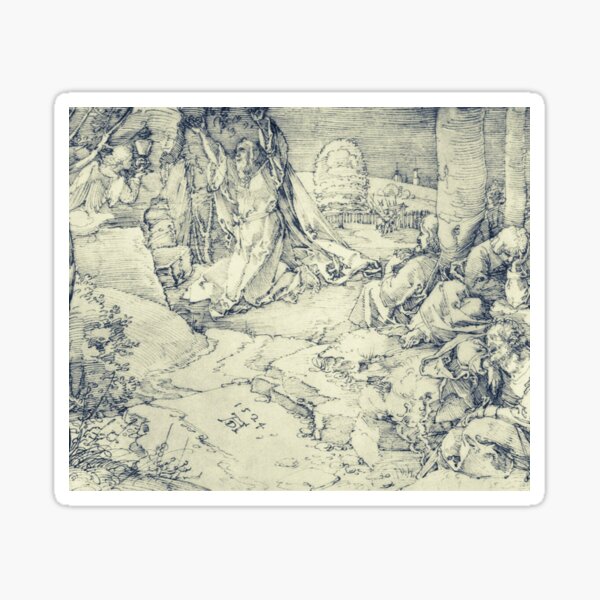 Item preview, Madona and the child art of albrecht durer famous poster  designed and sold by Golido.