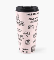 Halsey Kritzeleien Thermobecher