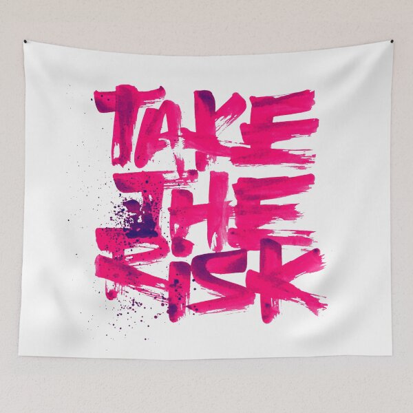 Item preview, Slogan: TAKE THE RISK designed and sold by si3iy.