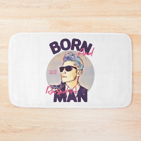 Item preview, BORN AND RAISED A MAN designed and sold by GAADesignz.
