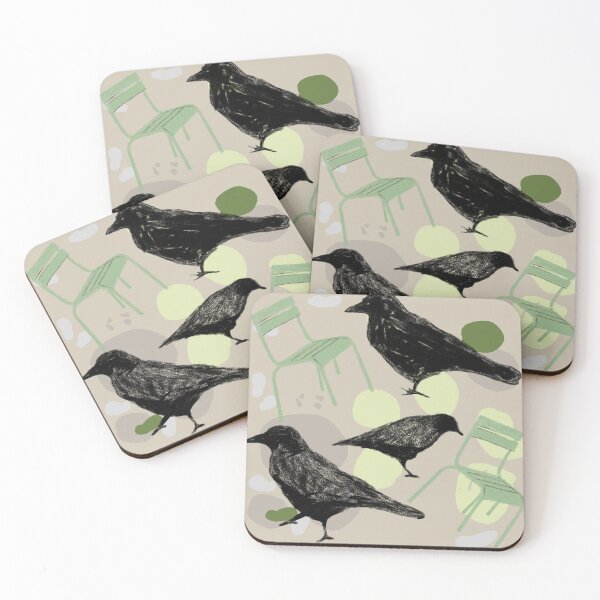 Item preview, Crows and chairs designed and sold by ecrimaga.