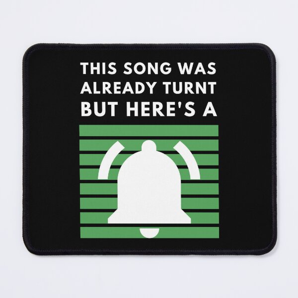 Item preview, This Song Was Already Turnt But Here's A Bell Minimal Graphic Hip Hop Fan Art designed and sold by EllConApparel.