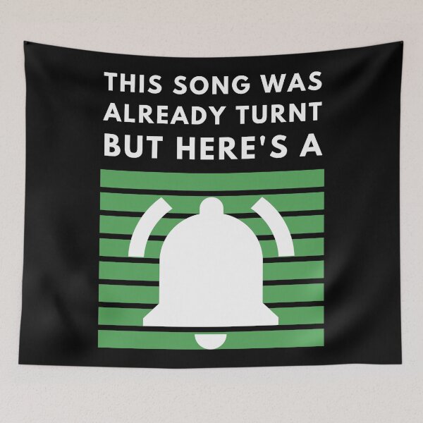 Item preview, This Song Was Already Turnt But Here's A Bell Minimal Graphic Hip Hop Fan Art designed and sold by EllConApparel.