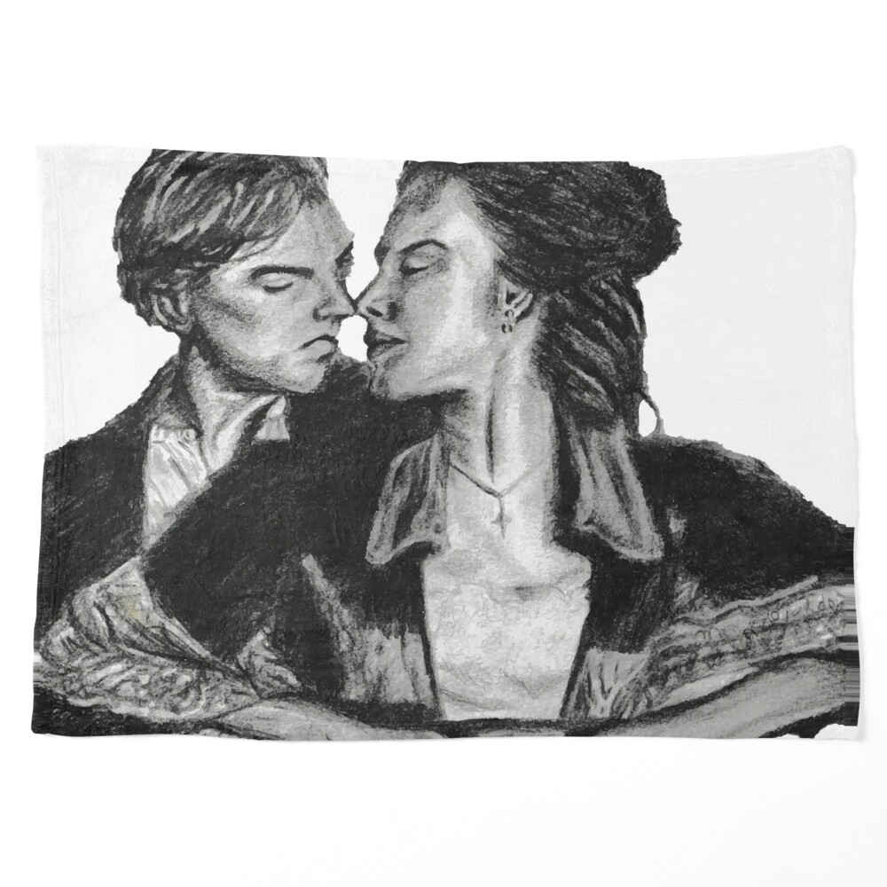 TITANIC with Jack & Rose Drawing by Vimal Chand | Saatchi Art