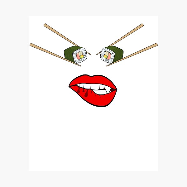 Item preview, labios de sushi designed and sold by Rickido.