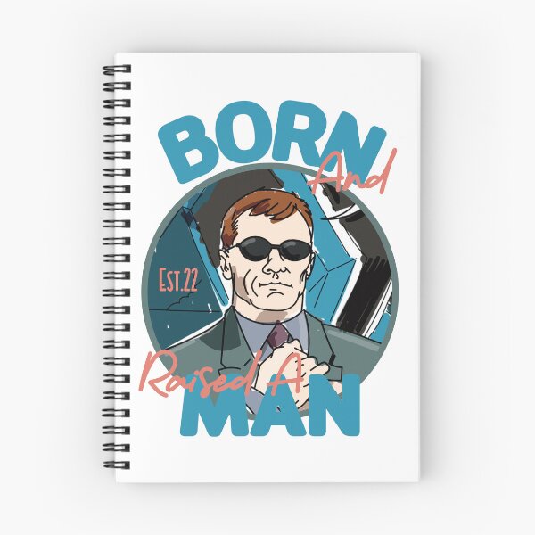 Item preview, BORN AND RAISED A MAN designed and sold by GAADesignz.