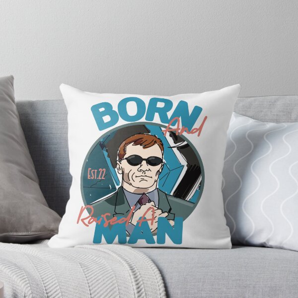 Item preview, BORN AND RAISED A MAN designed and sold by GAADesignz.