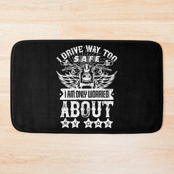 Item preview, I Am Only Worried About My Gas (White) designed and sold by TextAndVectors.