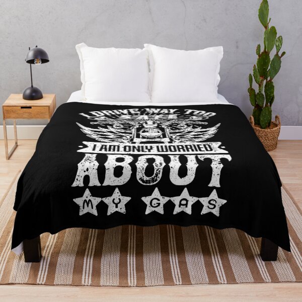 Item preview, I Am Only Worried About My Gas (White) designed and sold by TextAndVectors.