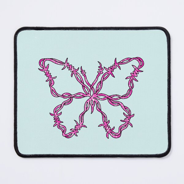 Item preview, Pink barbed wire butterfly  designed and sold by Becky-Marie.