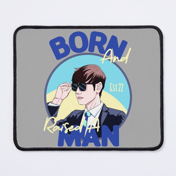 Item preview, BORN AND RAISED A MAN designed and sold by GAADesignz.