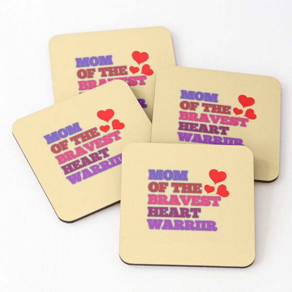 Item preview, Mom of the bravest  heart warrior CHD awareness supportive gift sticker designed and sold by MaRa ★★★★★.