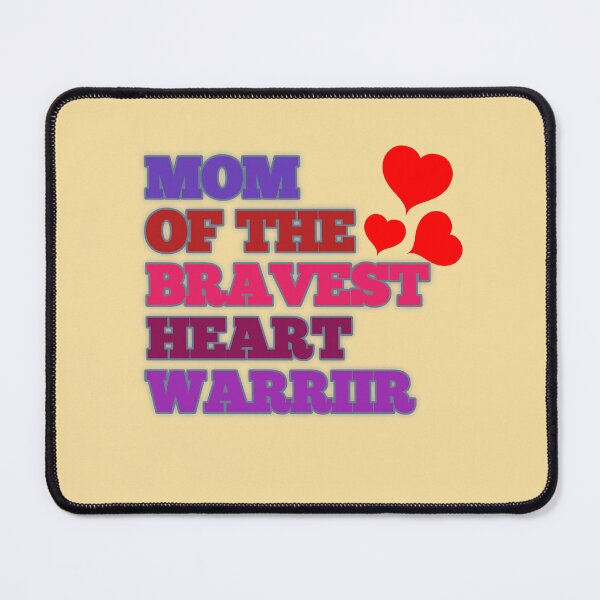 Item preview, Mom of the bravest  heart warrior CHD awareness supportive gift sticker designed and sold by MaRa ★★★★★.