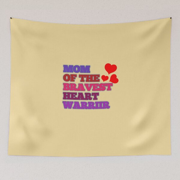 Item preview, Mom of the bravest  heart warrior CHD awareness supportive gift sticker designed and sold by MaRa ★★★★★.