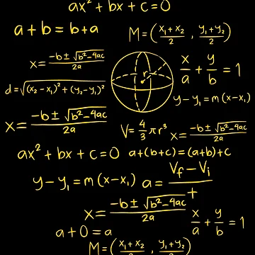 Artwork thumbnail, Mathematic Formulas by aylastyle