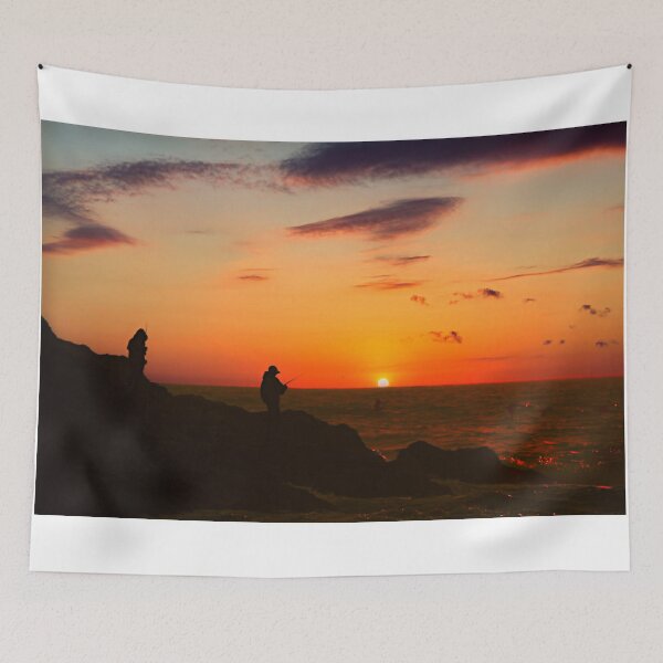 Item preview, Sunset Surf Perch Fishermen designed and sold by vernonplatt.