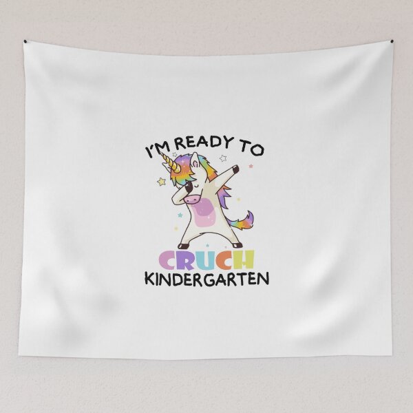 Item preview, I'M READY TO CRUCH KINDEGARTEN,UNICORN designed and sold by YaassDesign.