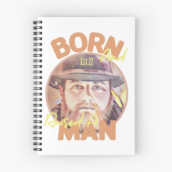 Item preview, BORN AND RAISED A MAN designed and sold by GAADesignz.
