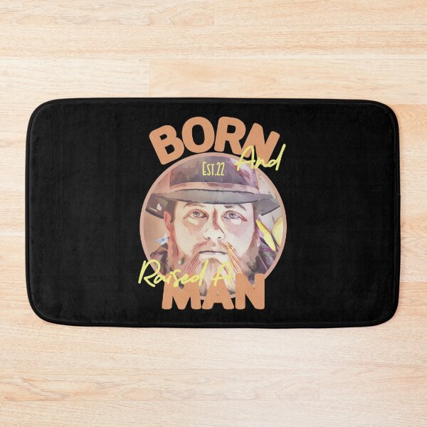 Item preview, BORN AND RAISED A MAN designed and sold by GAADesignz.