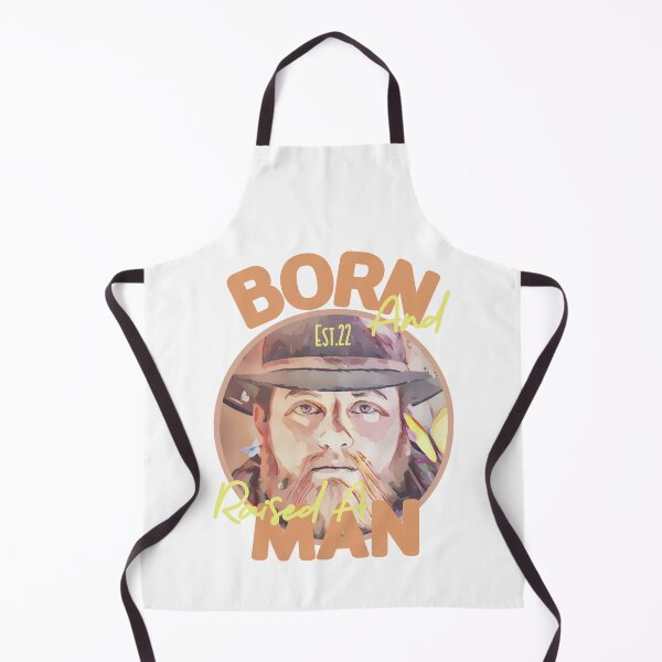 Item preview, BORN AND RAISED A MAN designed and sold by GAADesignz.