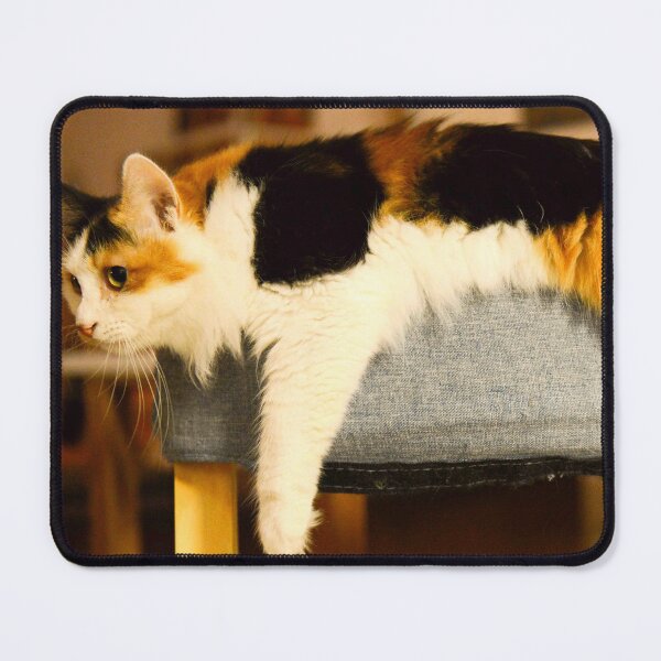 Item preview, Cat Laying on Cat Tree designed and sold by SquishStitches.