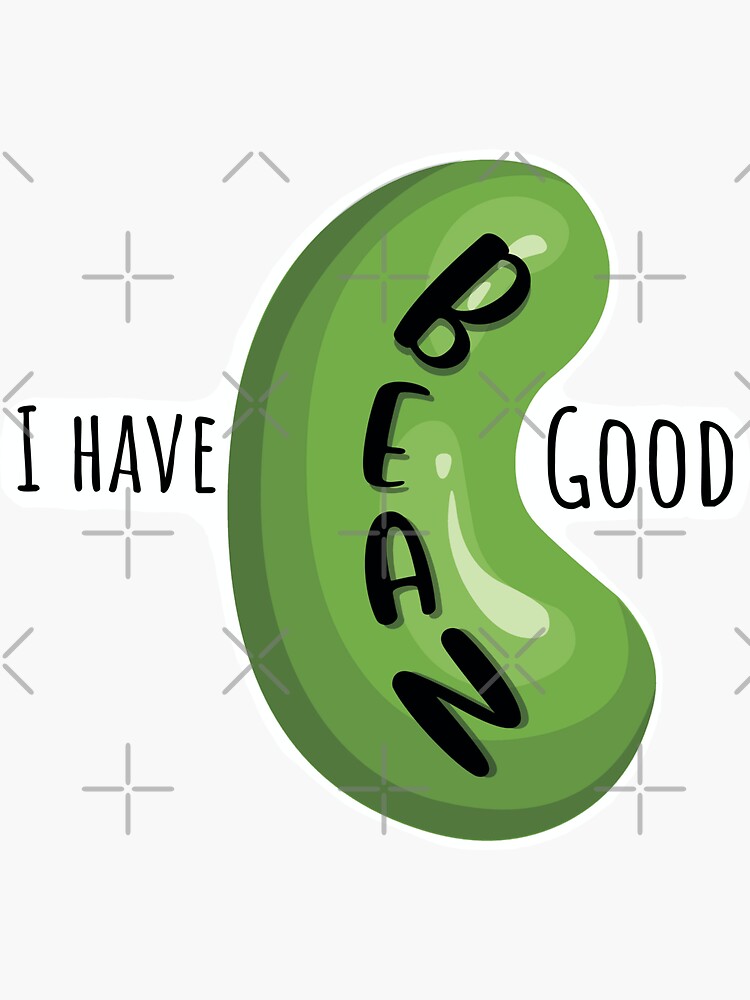 "Dad Jokes I Have Bean Good" Sticker for Sale by DocDesigns321 Redbubble