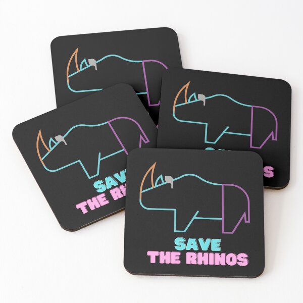 Item preview, Save The Rhinos designed and sold by LamaGlamaSa.