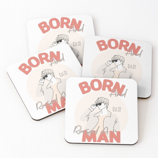 Item preview, BORN AND RAISED A MAN designed and sold by GAADesignz.