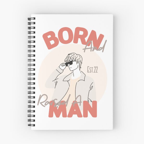 Item preview, BORN AND RAISED A MAN designed and sold by GAADesignz.