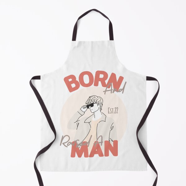 Item preview, BORN AND RAISED A MAN designed and sold by GAADesignz.