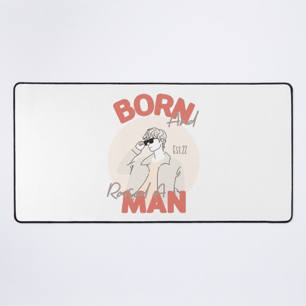 Item preview, BORN AND RAISED A MAN designed and sold by GAADesignz.