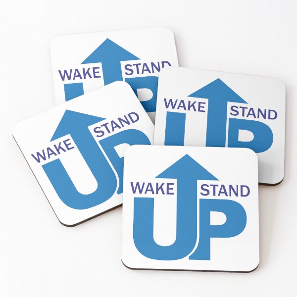 Item preview, Wake UP Stand UP designed and sold by SaShaCreations.