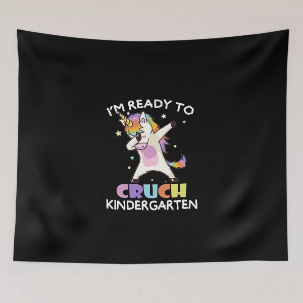 Item preview, I'M READY TO CRUCH KINDEGARTEN,UNICORN designed and sold by YaassDesign.